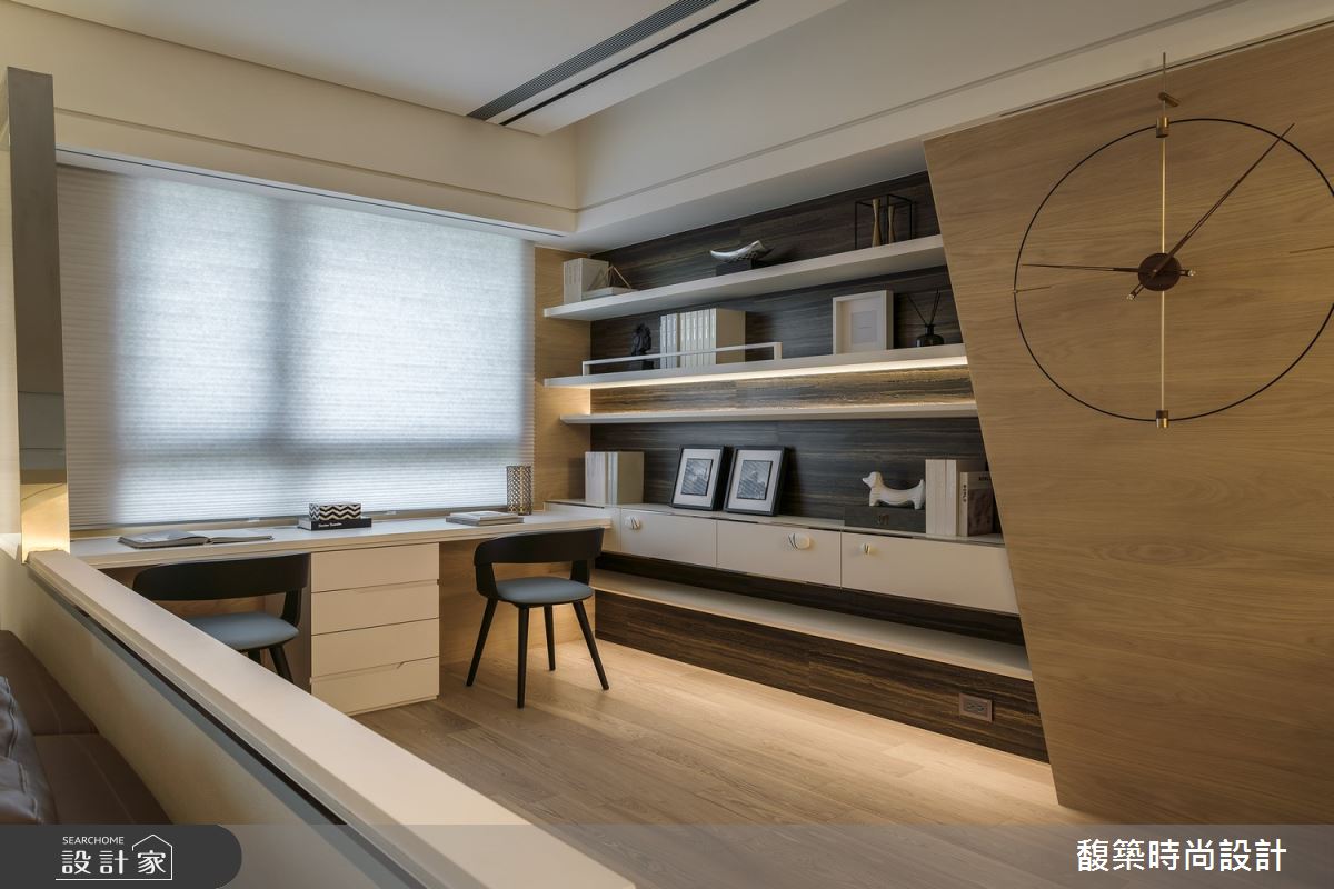 34坪新成屋(5年以下)＿現代風書房案例圖片＿馥築時尚設計＿馥築_25之9