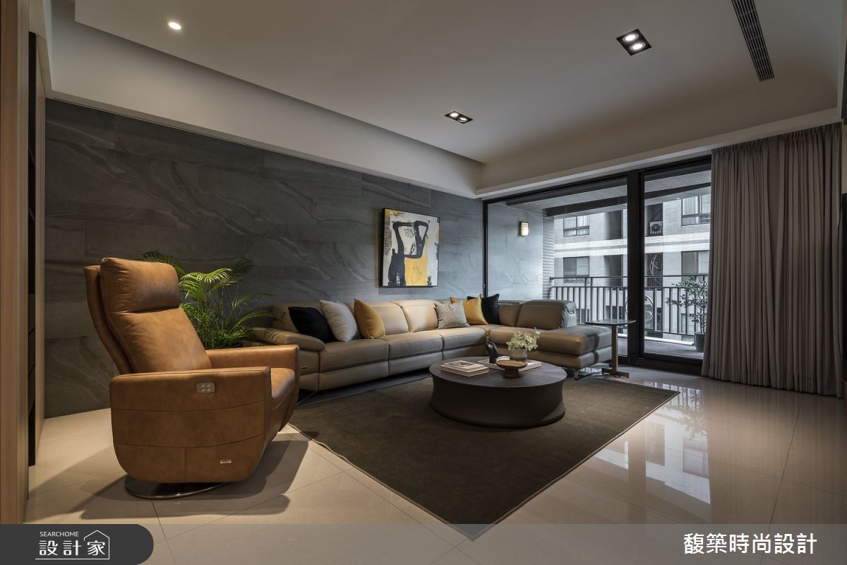 50坪新成屋(5年以下)＿現代風客廳案例圖片＿馥築時尚設計＿馥築_27之4