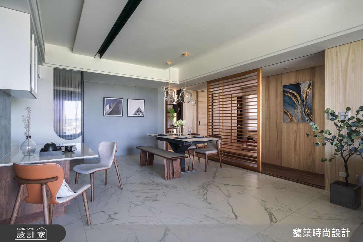 56坪預售屋＿簡約風餐廳吧檯案例圖片＿馥築時尚設計＿馥築_30之9