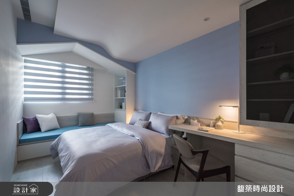 83坪新成屋(5年以下)＿現代風臥室臥榻案例圖片＿馥築時尚設計＿馥築_33之98