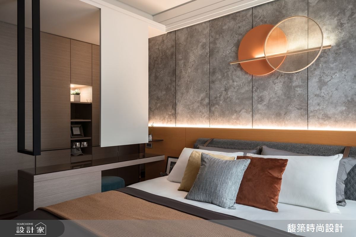 32坪新成屋(5年以下)＿混搭風臥室更衣間案例圖片＿馥築時尚設計＿馥築_34之17