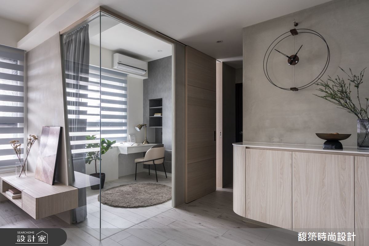 23坪新成屋(5年以下)＿日式無印風書房案例圖片＿馥築時尚設計＿馥築_35之3