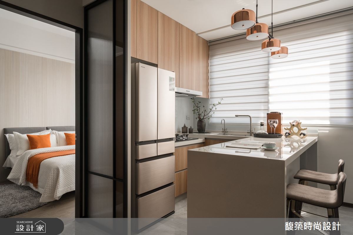 17坪新成屋(5年以下)＿現代風廚房案例圖片＿馥築時尚設計＿馥築_36之6