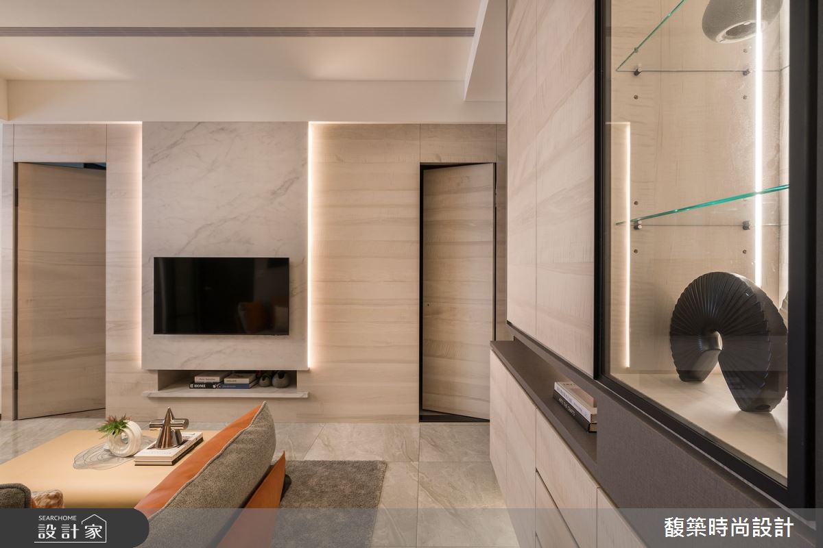 17坪新成屋(5年以下)＿現代風客廳案例圖片＿馥築時尚設計＿馥築_36之3