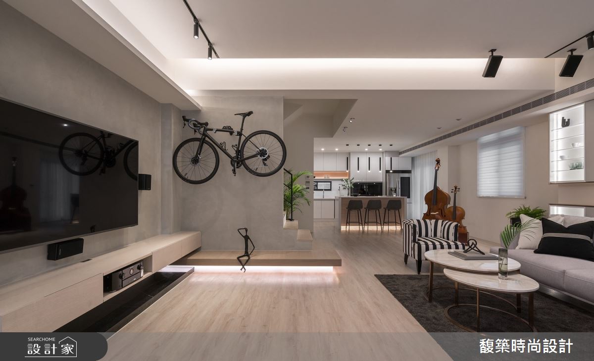 42坪新成屋(5年以下)＿現代風客廳案例圖片＿馥築時尚設計＿馥築_37之2