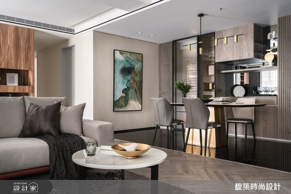 56坪新成屋(5年以下)＿現代風客廳餐廳吧檯案例圖片＿馥築時尚設計＿馥築_40之8