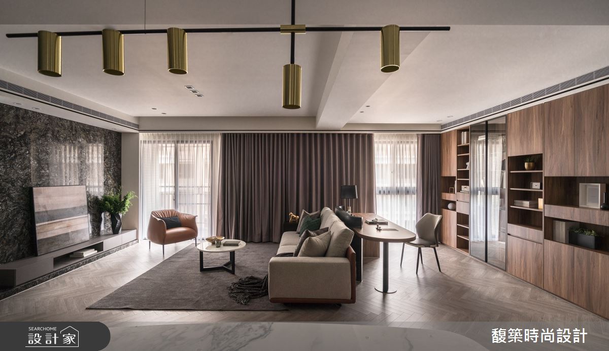 56坪新成屋(5年以下)＿現代風客廳書房案例圖片＿馥築時尚設計＿馥築_40之6