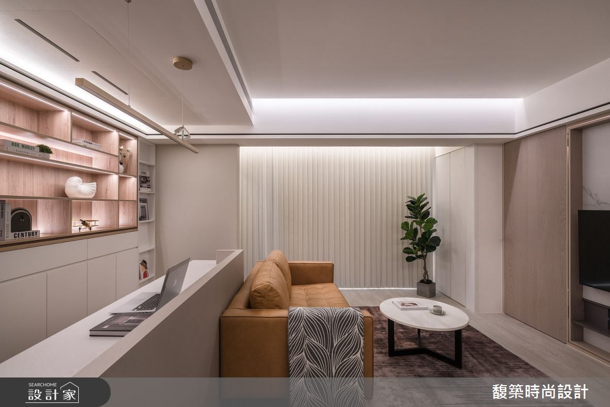17坪老屋(16~30年)＿現代風客廳工作區案例圖片＿馥築時尚設計＿馥築_44之4