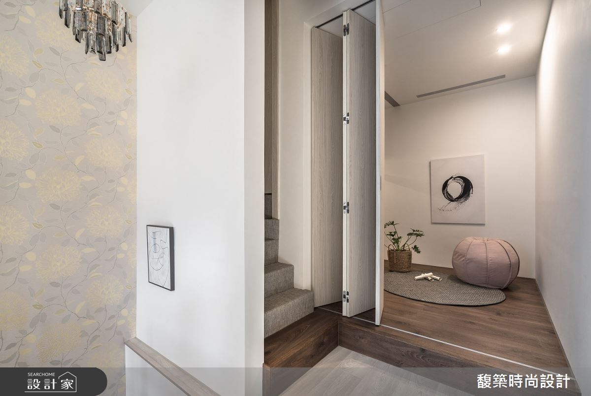 32坪老屋(50年以上)＿現代風樓梯多功能室案例圖片＿馥築時尚設計＿馥築_45之7