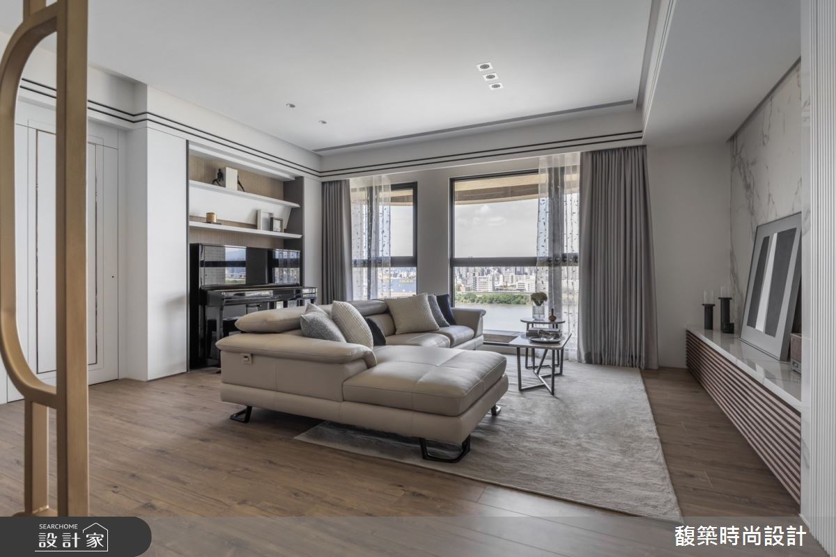 30坪新成屋(5年以下)＿現代風客廳案例圖片＿馥築時尚設計＿馥築_46之3