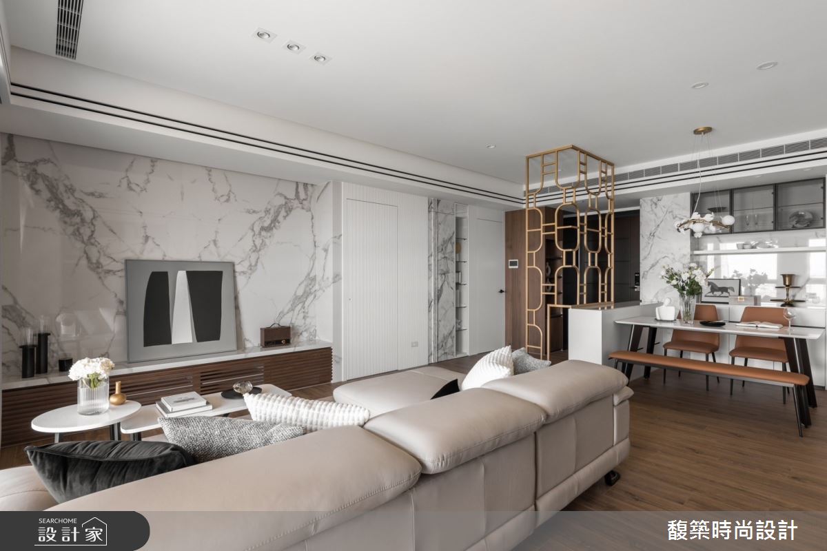 30坪新成屋(5年以下)＿現代風客廳餐廳案例圖片＿馥築時尚設計＿馥築_46之12