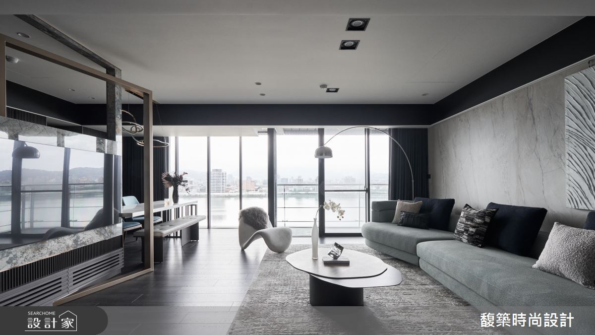 60坪中古屋(5~15年)＿現代風客廳餐廳案例圖片＿馥築時尚設計＿馥築_48之1