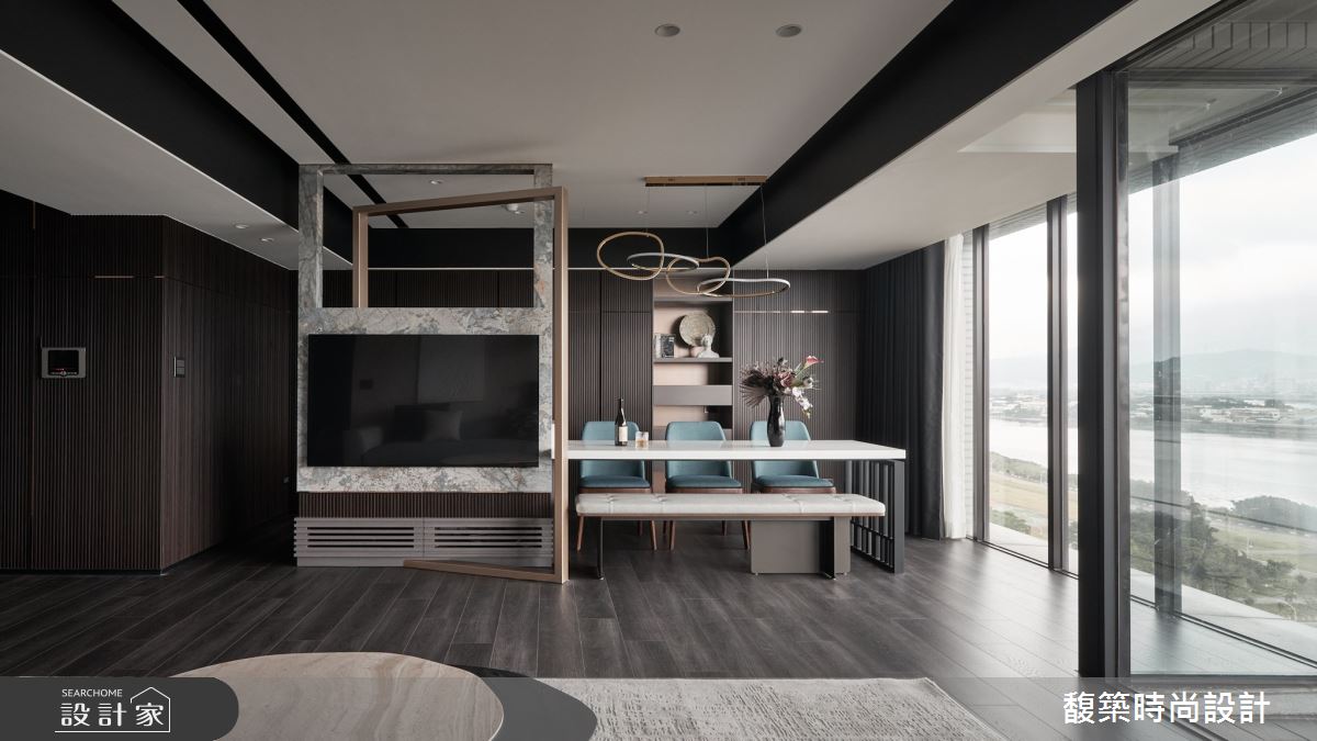 60坪中古屋(5~15年)＿現代風客廳餐廳案例圖片＿馥築時尚設計＿馥築_48之4