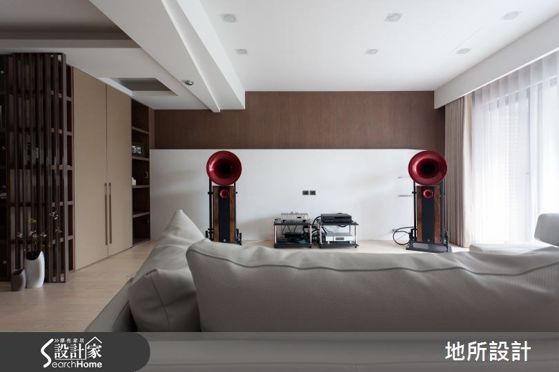 43坪＿休閒風客廳案例圖片＿地所設計有限公司＿地所_01之2