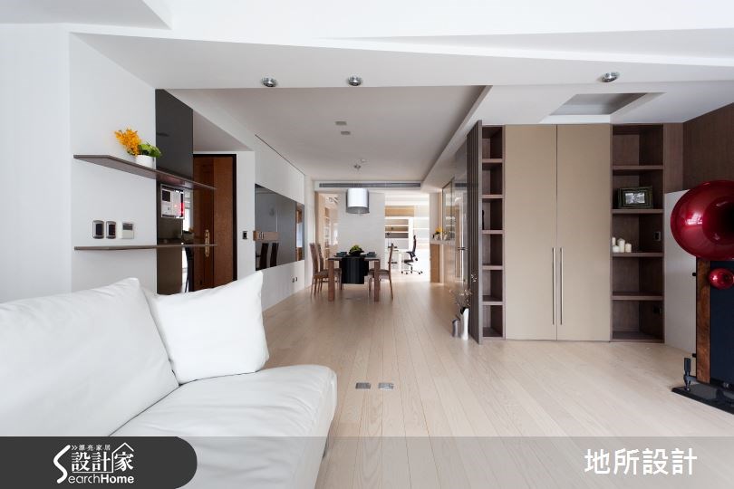 43坪＿休閒風客廳案例圖片＿地所設計有限公司＿地所_01之5