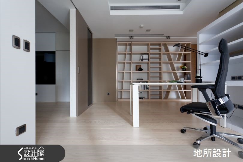 43坪＿休閒風書房案例圖片＿地所設計有限公司＿地所_01之6