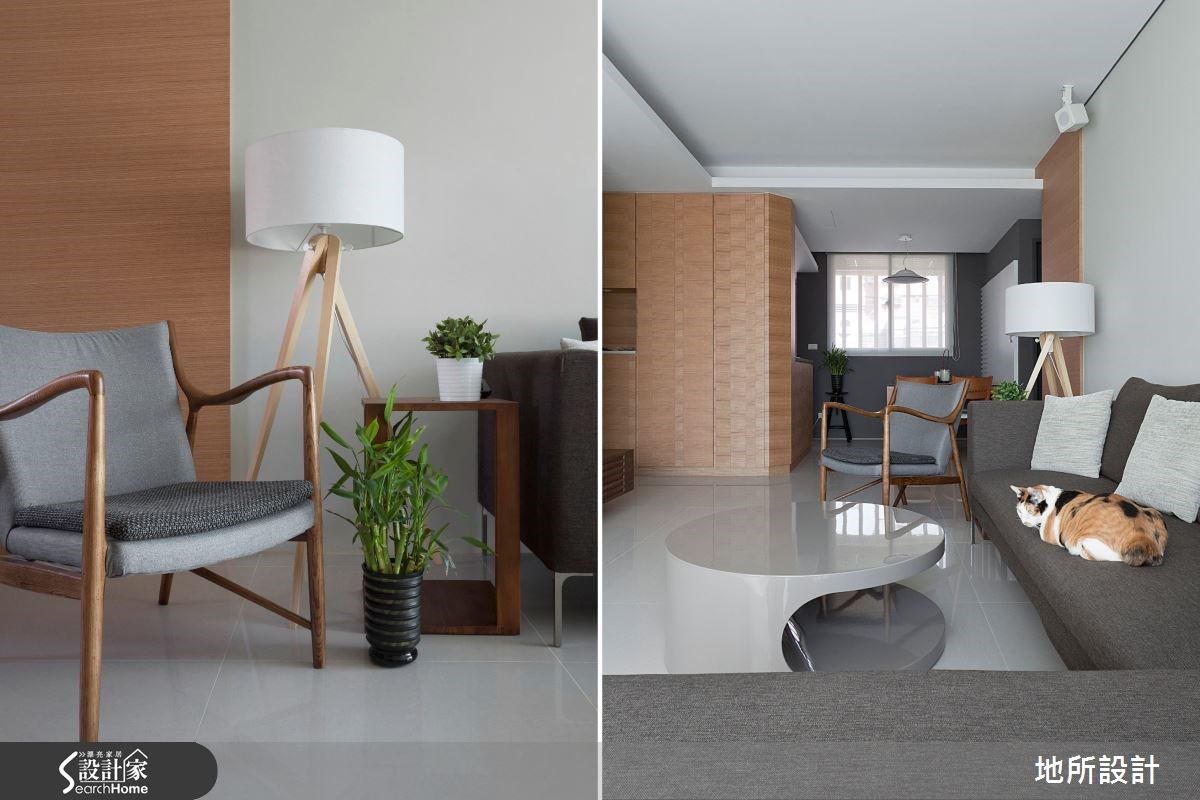22坪＿現代風客廳案例圖片＿地所設計有限公司＿地所_02之3