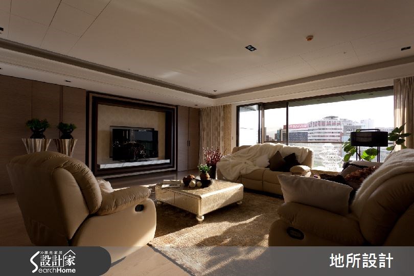 65坪＿奢華風客廳案例圖片＿地所設計有限公司＿地所_03之3