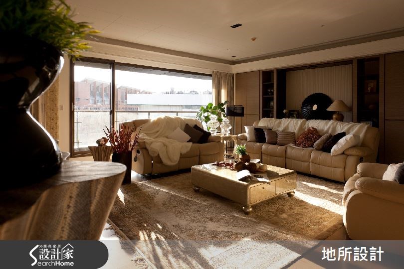 65坪＿奢華風客廳案例圖片＿地所設計有限公司＿地所_03之5