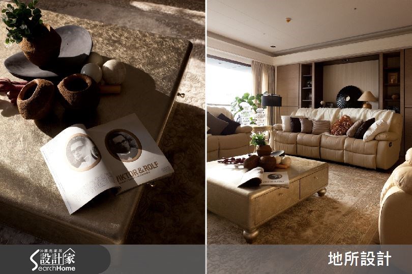 65坪＿奢華風客廳案例圖片＿地所設計有限公司＿地所_03之7