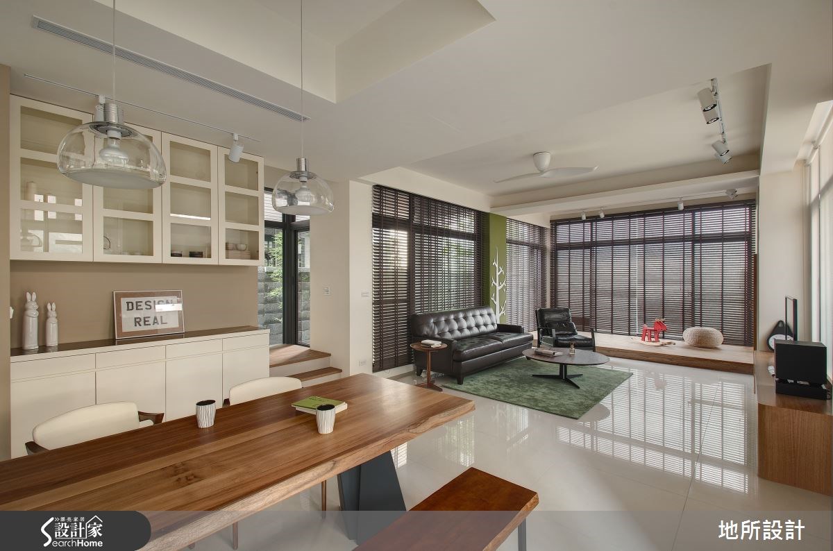 104坪＿北歐風客廳餐廳臥榻案例圖片＿地所設計有限公司＿地所_11之10