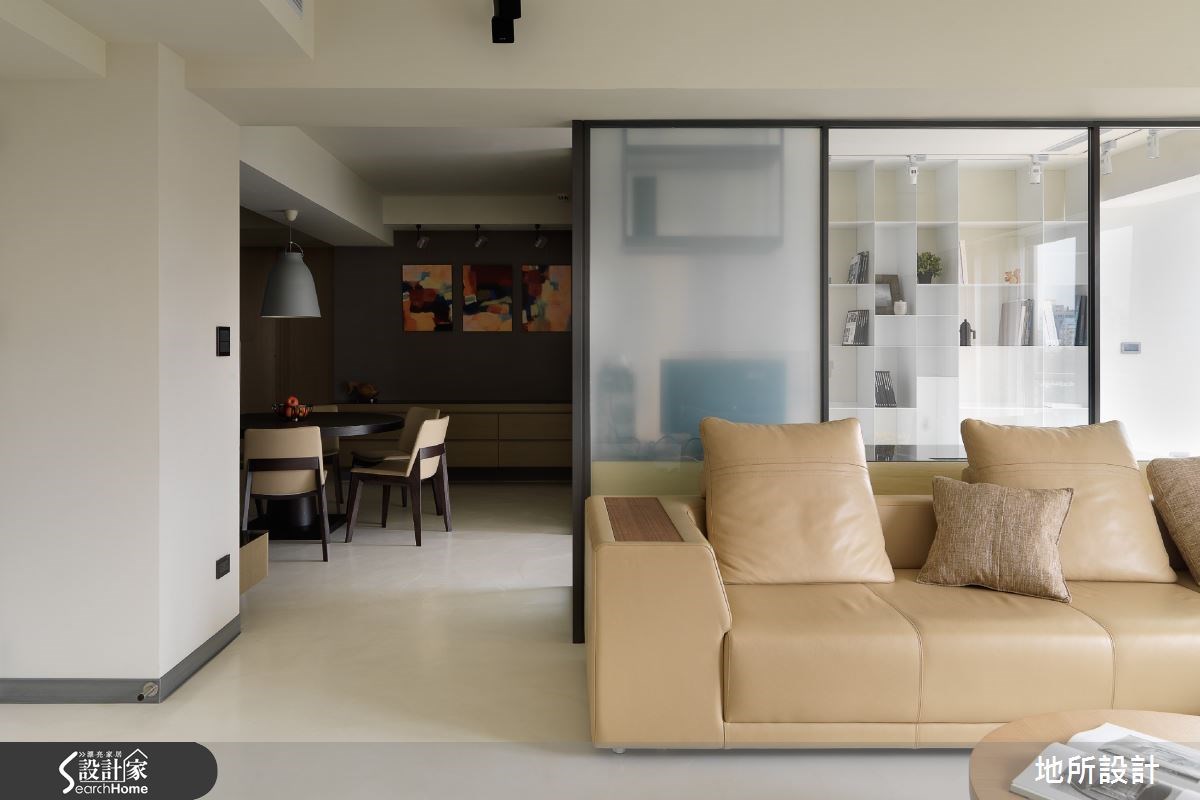45坪老屋(16~30年)＿現代風客廳案例圖片＿地所設計有限公司＿地所_05之3