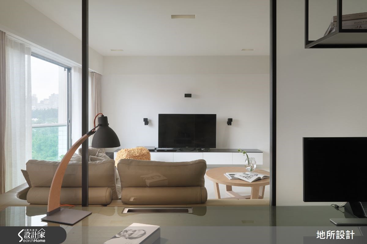 45坪老屋(16~30年)＿現代風客廳案例圖片＿地所設計有限公司＿地所_05之7