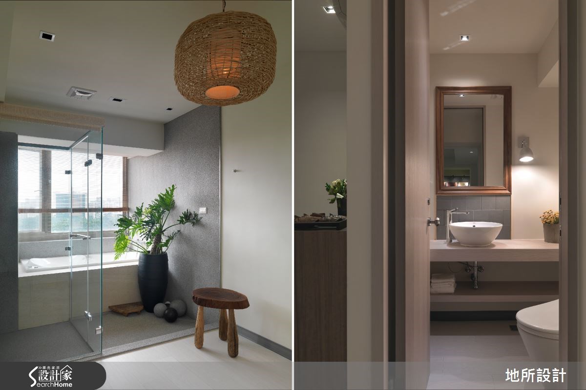 45坪老屋(16~30年)＿現代風浴室案例圖片＿地所設計有限公司＿地所_05之12