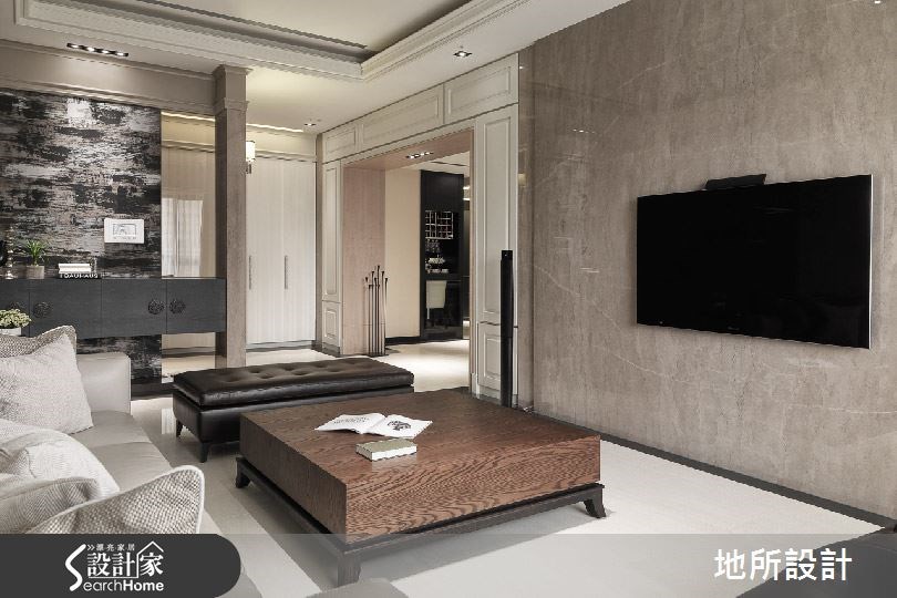 46坪＿現代風客廳案例圖片＿地所設計有限公司＿地所_06之3