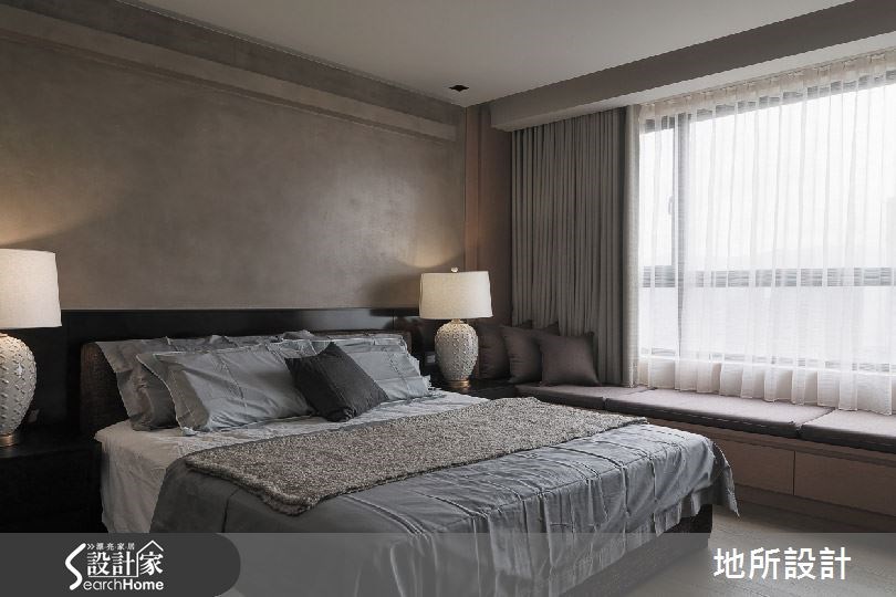 46坪＿現代風臥室臥榻案例圖片＿地所設計有限公司＿地所_06之16