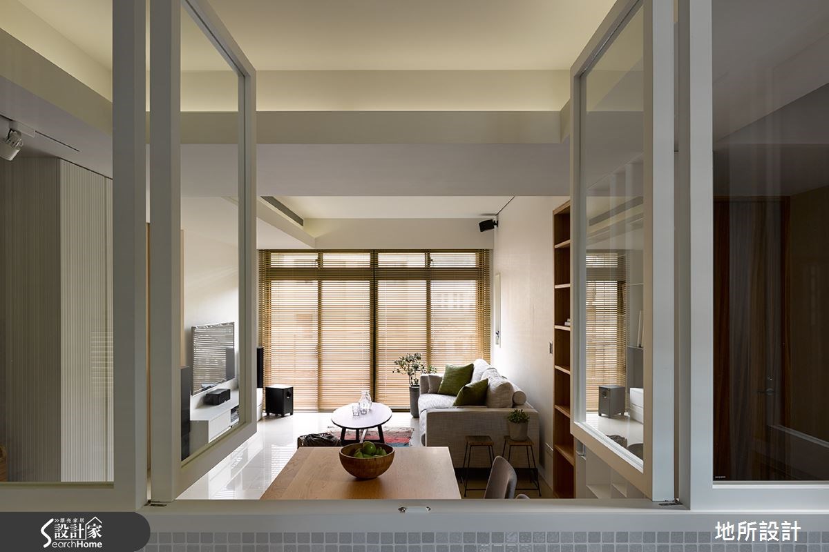 30坪新成屋(5年以下)＿休閒風客廳案例圖片＿地所設計有限公司＿地所_07之6