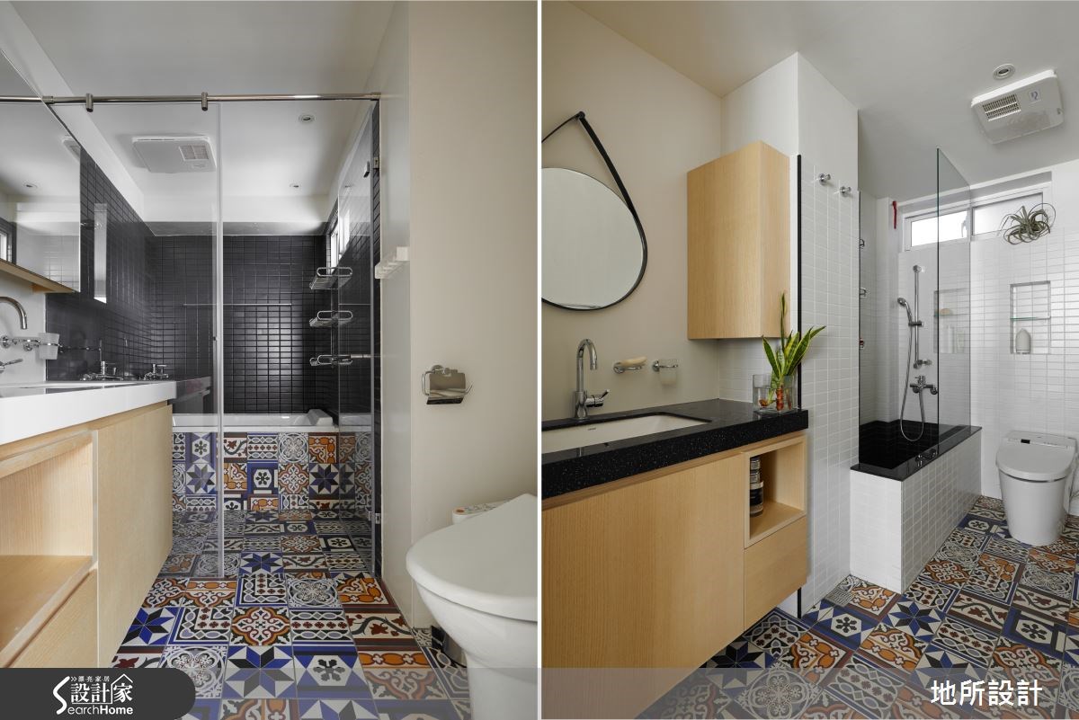 43坪老屋(16~30年)＿混搭風浴室案例圖片＿地所設計有限公司＿地所_08之11