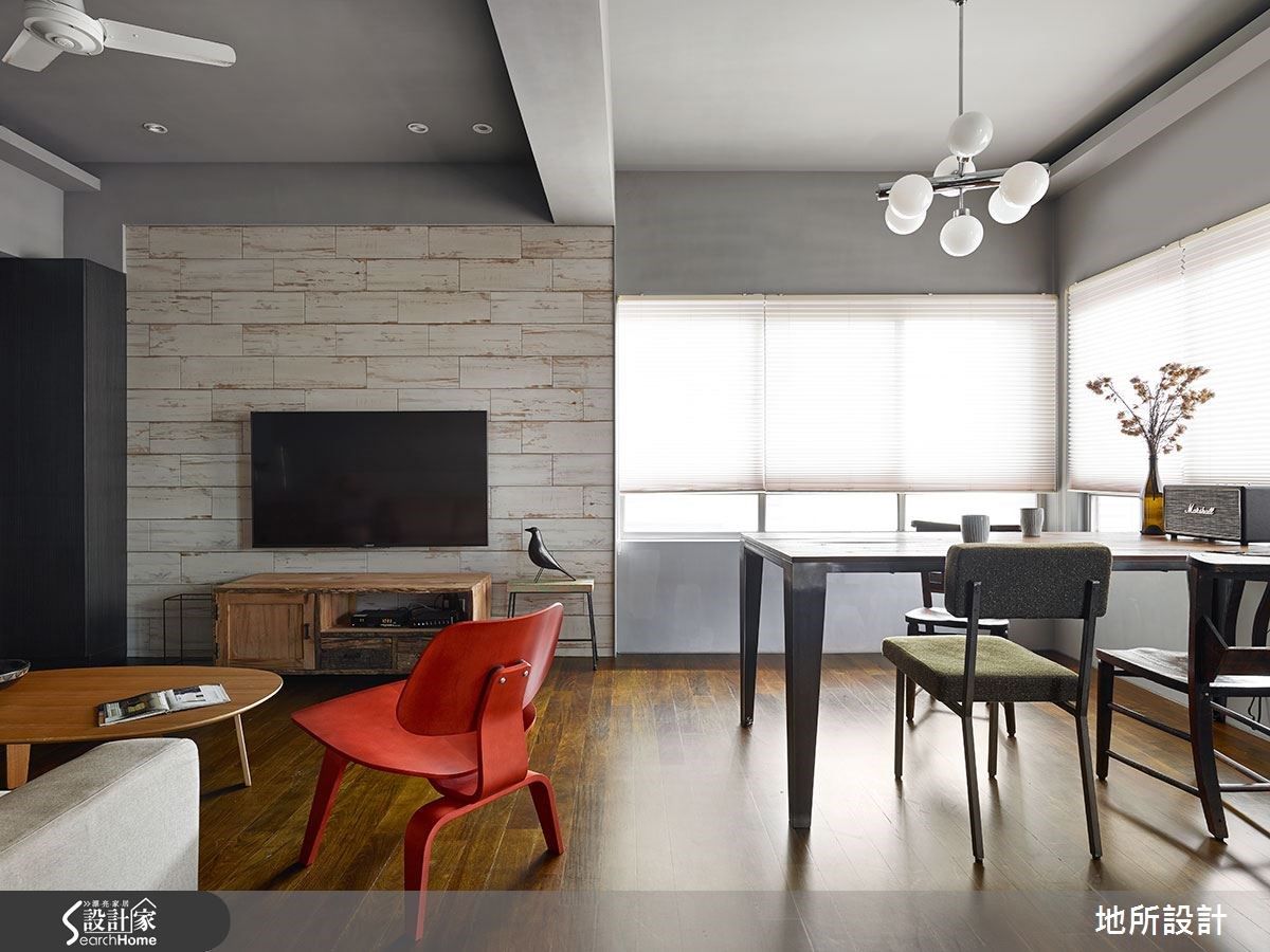 30坪老屋(16~30年)＿現代風客廳餐廳案例圖片＿地所設計有限公司＿地所_09之7