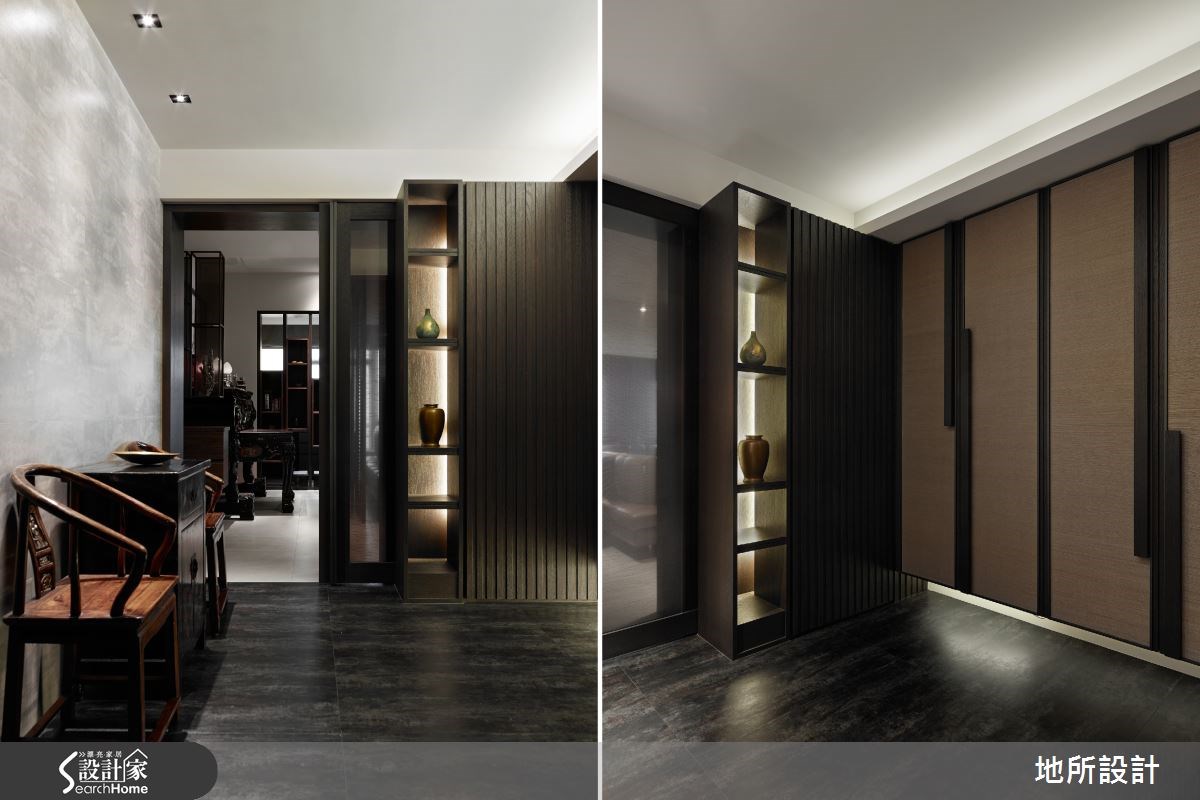 65坪＿新中式風玄關案例圖片＿地所設計有限公司＿地所_16之1