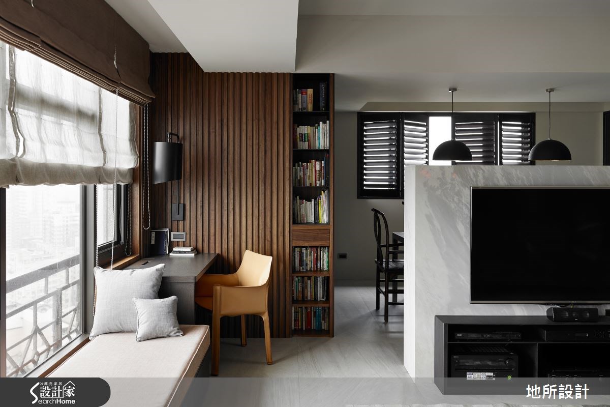 65坪＿新中式風書房臥榻案例圖片＿地所設計有限公司＿地所_16之5