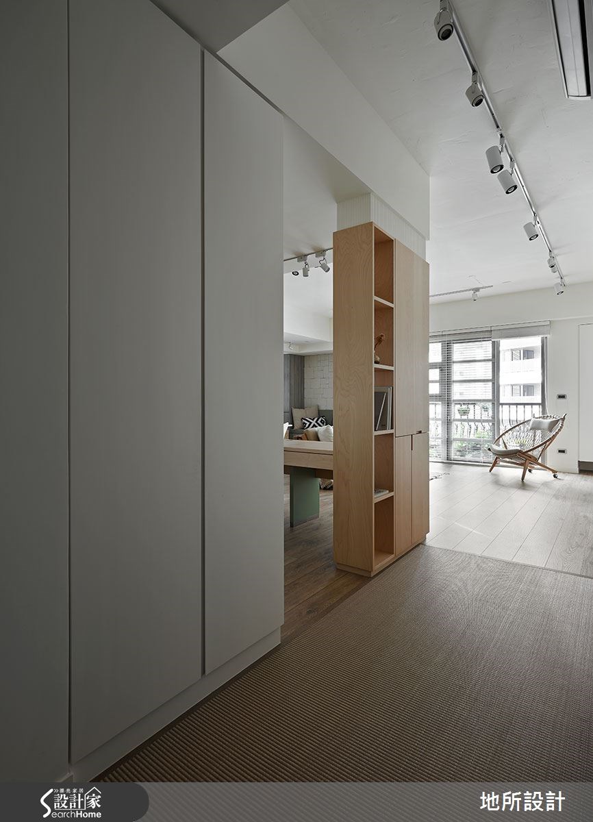 40坪新成屋(5年以下)＿混搭風玄關走廊案例圖片＿地所設計有限公司＿地所_17之2