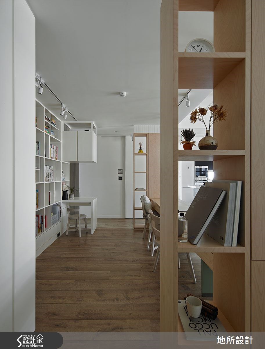 40坪新成屋(5年以下)＿混搭風書房案例圖片＿地所設計有限公司＿地所_17之3