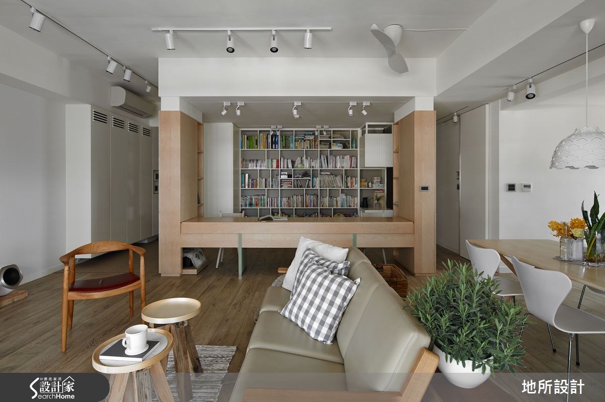 40坪新成屋(5年以下)＿混搭風客廳案例圖片＿地所設計有限公司＿地所_17之12
