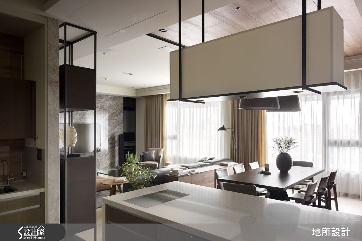 55坪新成屋(5年以下)＿混搭風餐廳廚房案例圖片＿地所設計有限公司＿地所_18之12