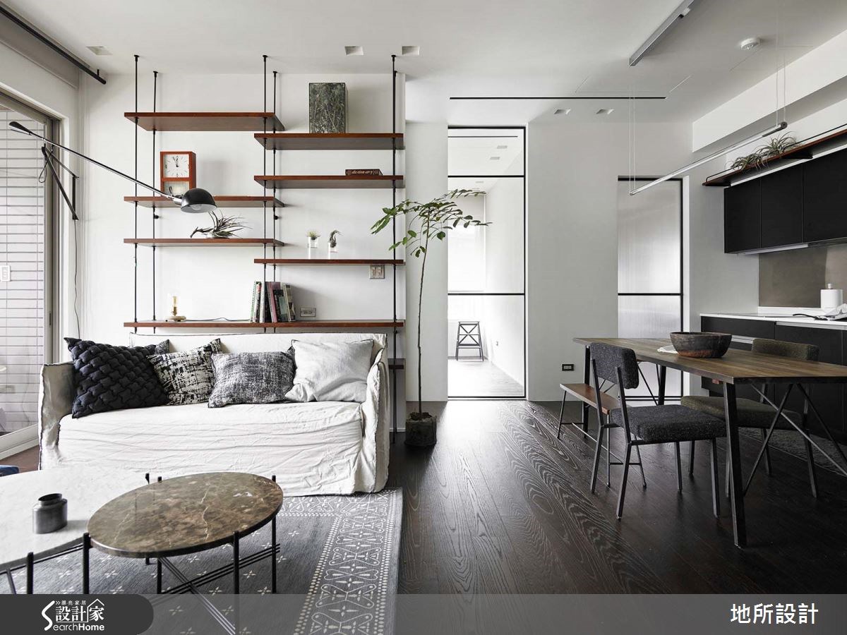 20坪新成屋(5年以下)＿簡約風客廳餐廳案例圖片＿地所設計有限公司＿地所_19之7209