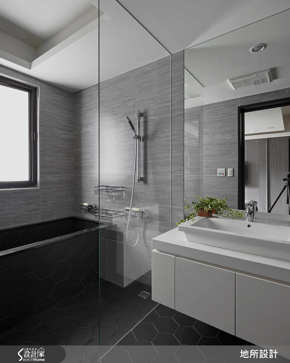50坪新成屋(5年以下)＿現代風浴室案例圖片＿地所設計有限公司＿地所_20之17