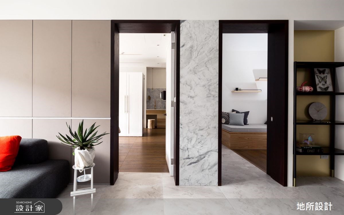 27坪新成屋(5年以下)＿現代風走廊案例圖片＿地所設計有限公司＿地所_23之9