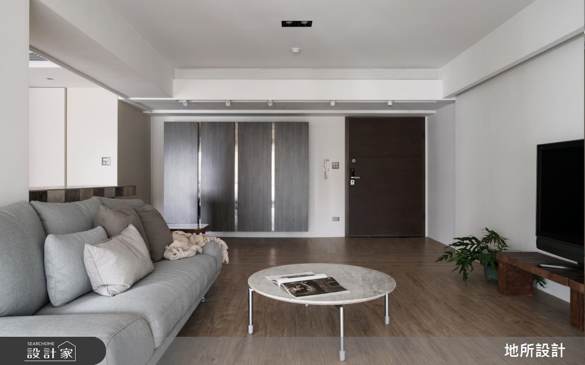45坪老屋(16~30年)＿現代風客廳案例圖片＿地所設計有限公司＿地所_27之1