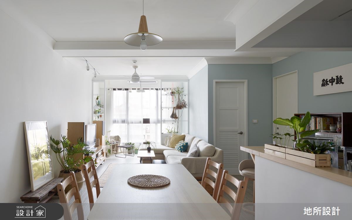 20坪新成屋(5年以下)＿北歐風餐廳案例圖片＿地所設計有限公司＿地所_28之6974