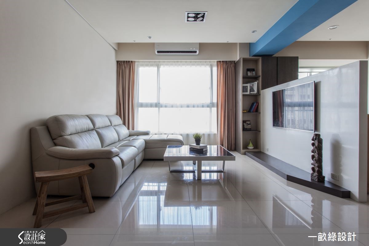 28坪新成屋(5年以下)＿現代風客廳案例圖片＿一畝綠設計＿一畝綠_03之2