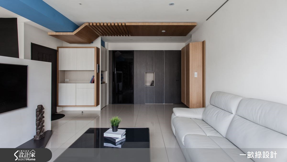 28坪新成屋(5年以下)＿現代風客廳案例圖片＿一畝綠設計＿一畝綠_03之3