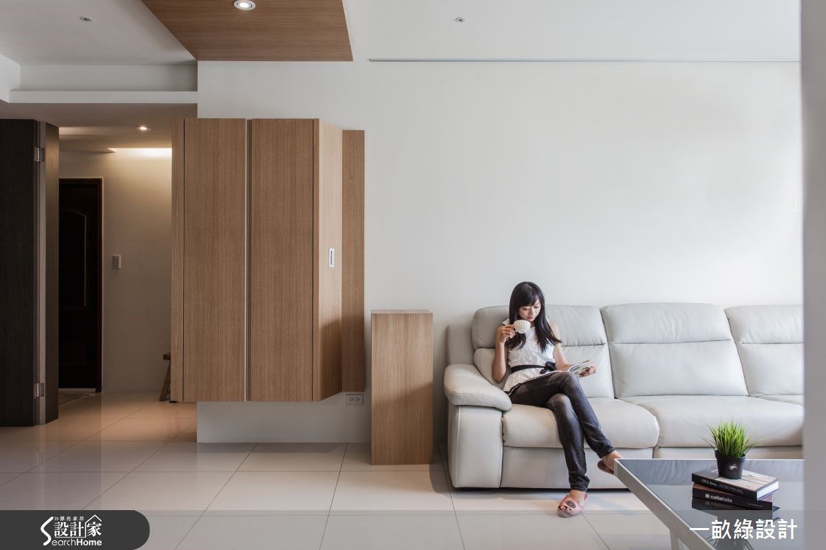28坪新成屋(5年以下)＿現代風客廳案例圖片＿一畝綠設計＿一畝綠_03之5