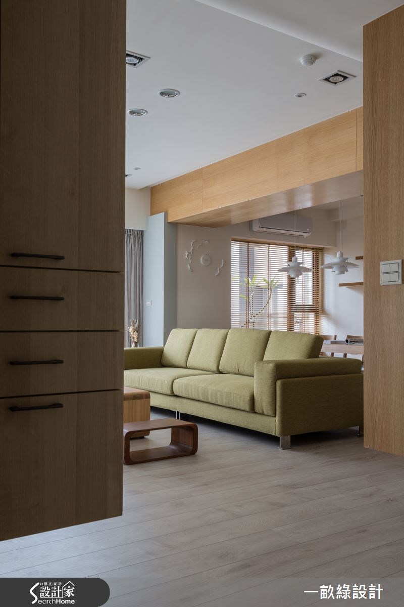40坪新成屋(5年以下)＿現代風客廳案例圖片＿一畝綠設計＿一畝綠_05之1