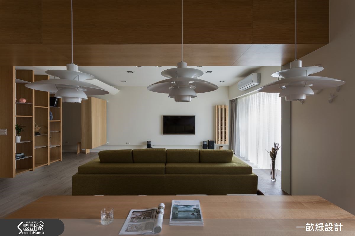 40坪新成屋(5年以下)＿現代風客廳餐廳案例圖片＿一畝綠設計＿一畝綠_05之6