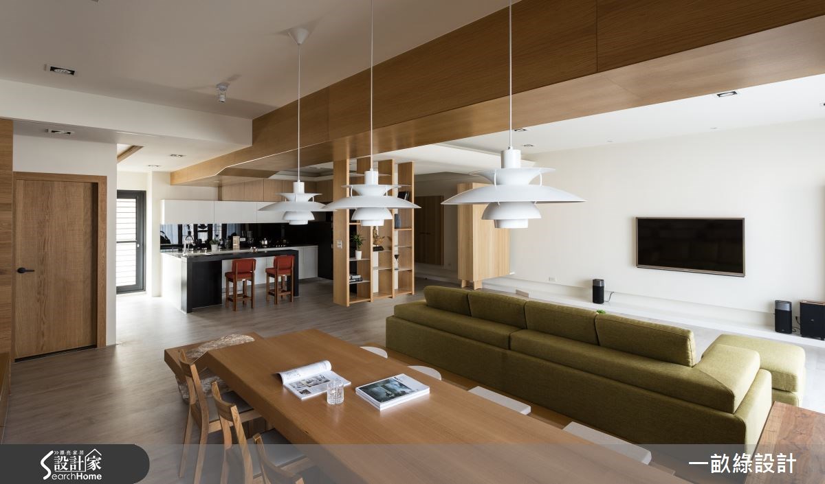 40坪新成屋(5年以下)＿現代風客廳餐廳案例圖片＿一畝綠設計＿一畝綠_05之9